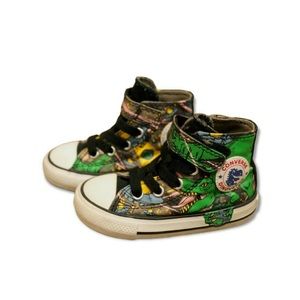 Converse Dinosaur high tops